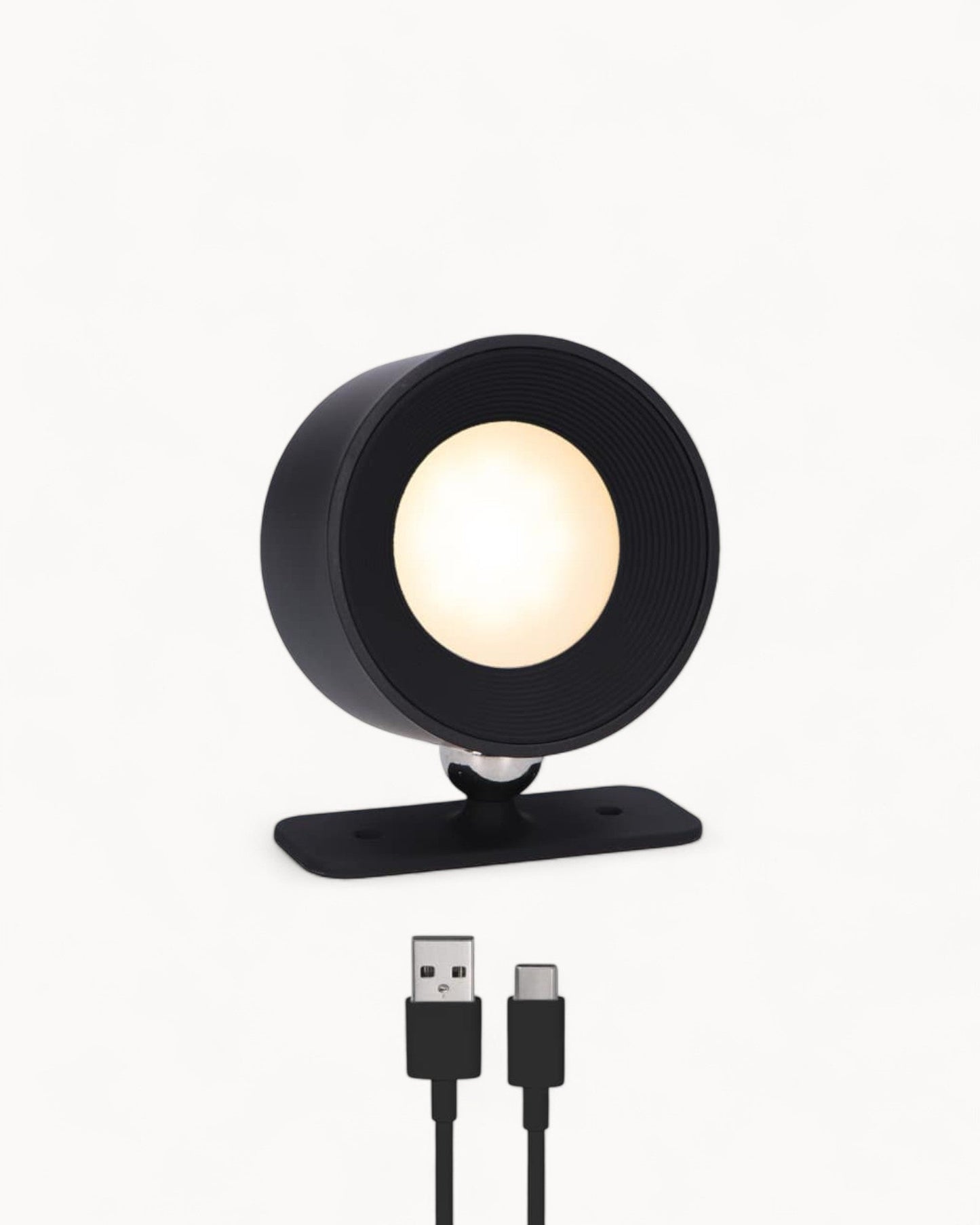 360° Drahtlose wiederaufladbare Wandlampe