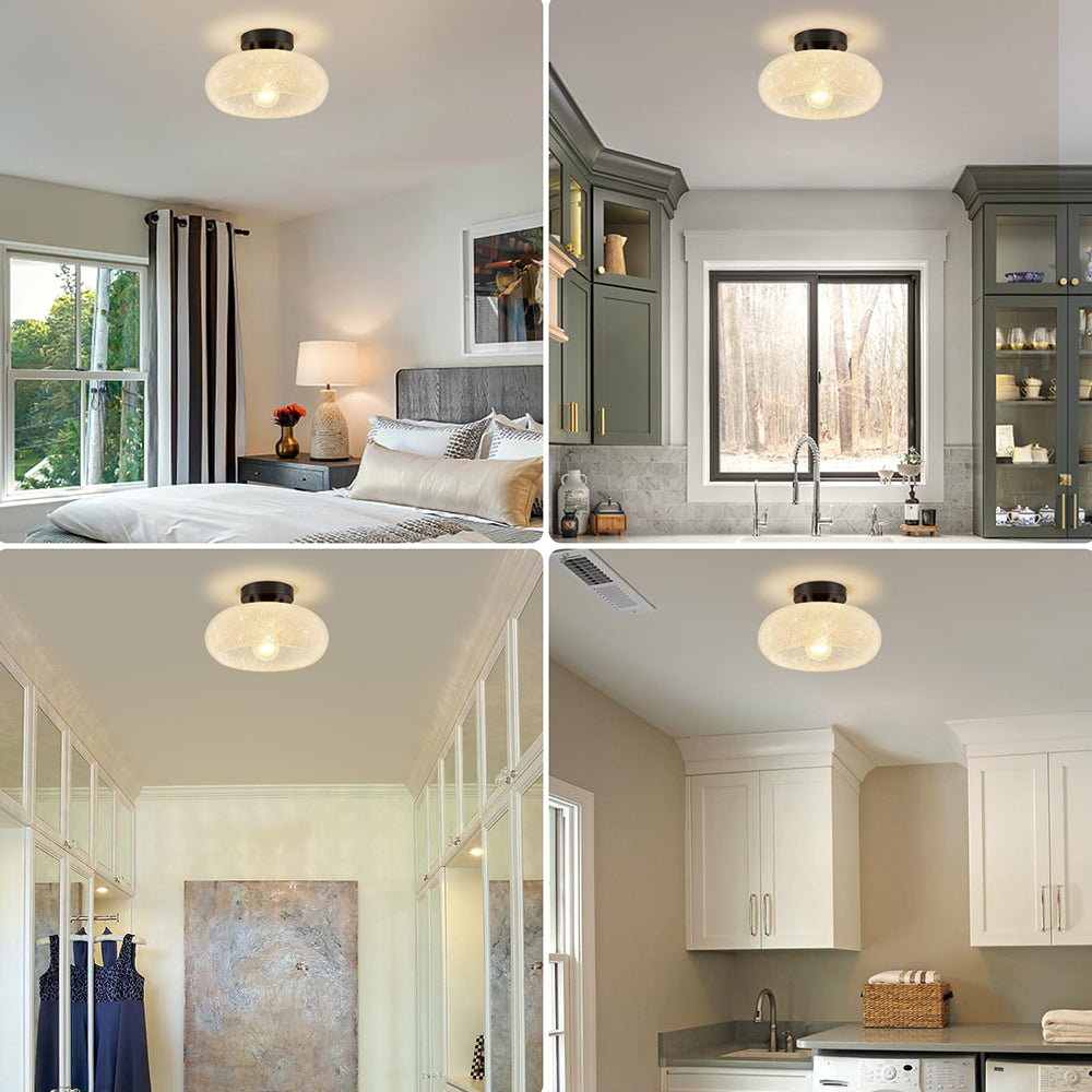 Deckenleuchte Glas Modern Halbeflur Montage