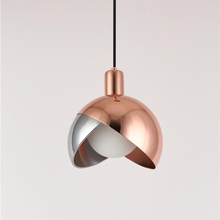 Moderne Hängeleuchte - Minimalistische Lampe aus Metall und Glas, Urban Design