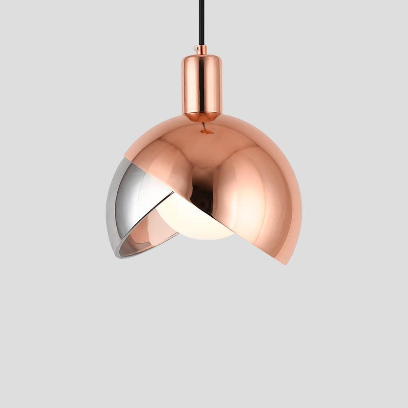 Moderne Hängeleuchte - Minimalistische Lampe aus Metall und Glas, Urban Design
