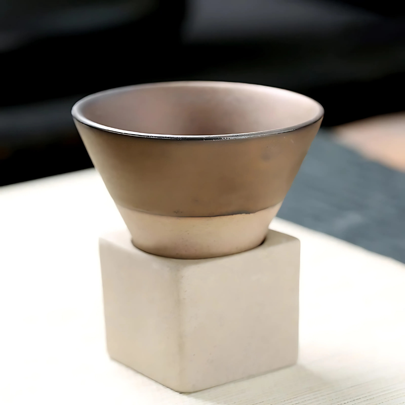 Rayvia Japanische Keramik Kaffeetassen-Set aus 2 Farben