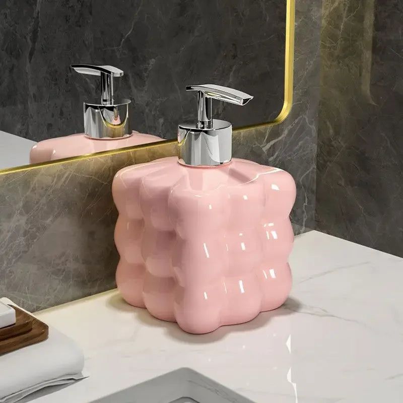 BubbleGlow – Luxuriöser Seifenspender mit verspieltem Design für Badezimmer und Küche