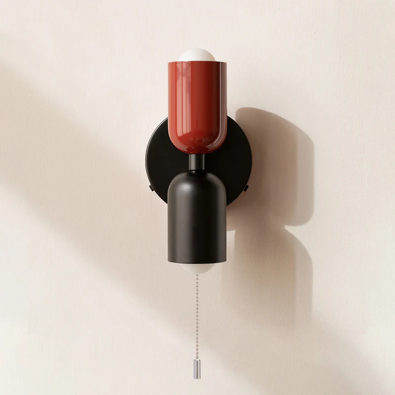 Wandleuchte Modern Dual Glass Wandlampe
