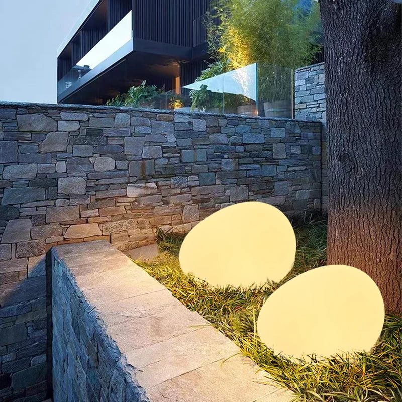 Royallure Außen LED Pflasterstein Gartenlicht mit 16 Farben & Fernbedienung