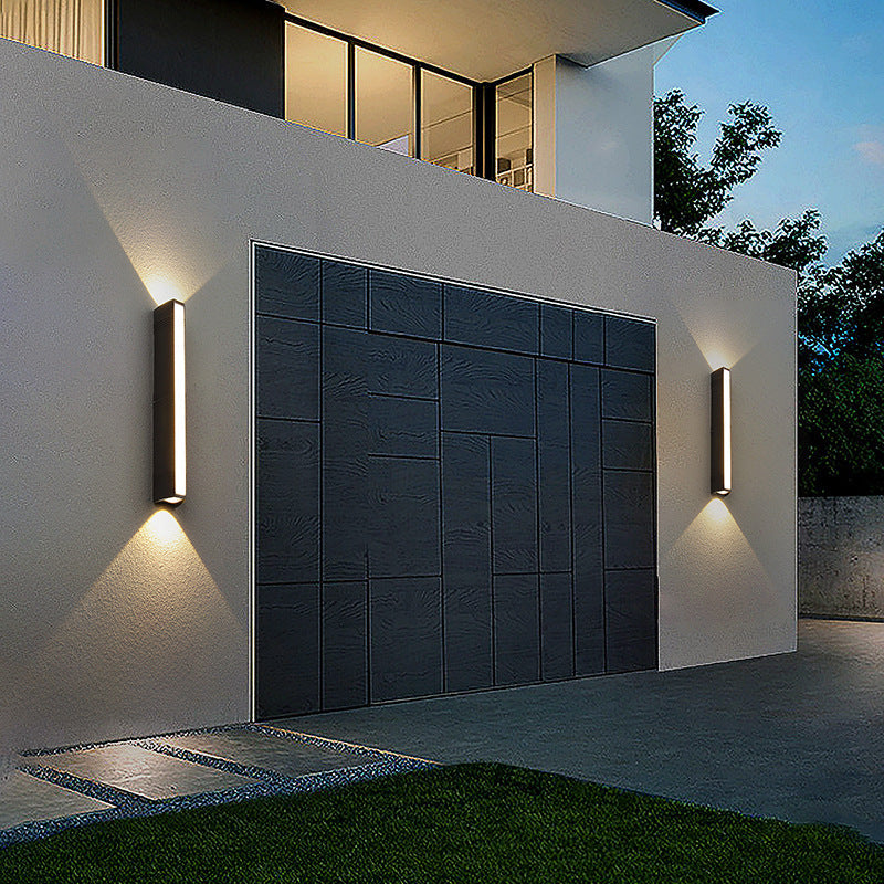 Garduru Außenwandleuchte – Modernes LED-Aluminiumlicht für Gärten und Eingänge