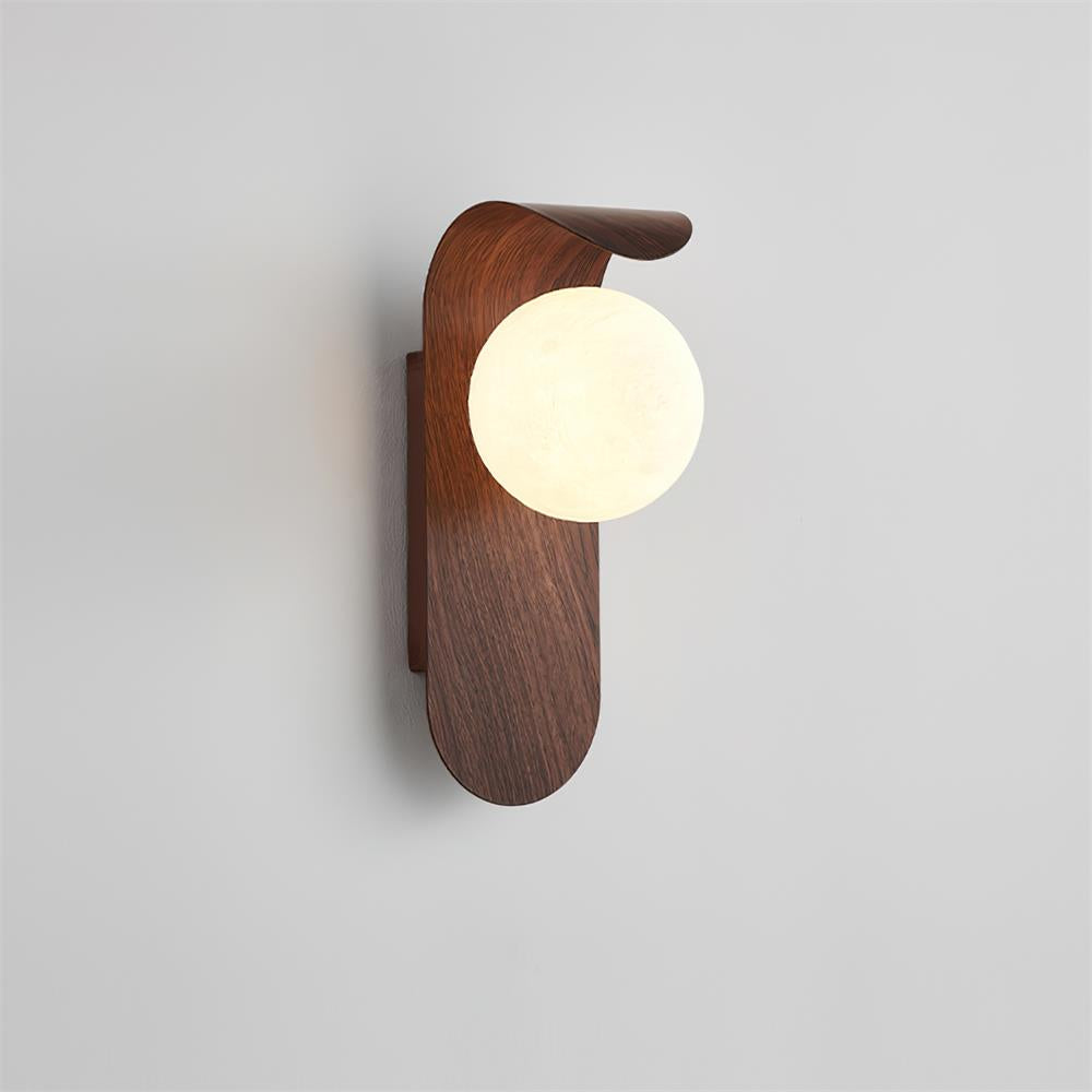 Garduru Light – Retro Holz-Acrylglas LED Wandleuchte