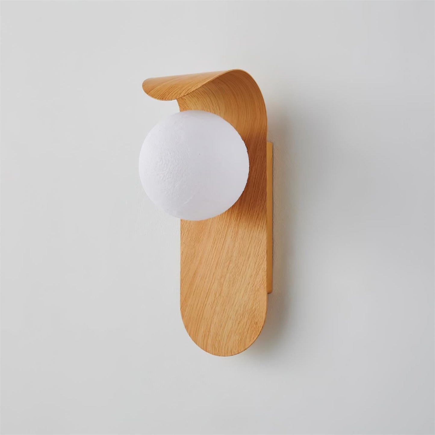 Garduru Light – Retro Holz-Acrylglas LED Wandleuchte