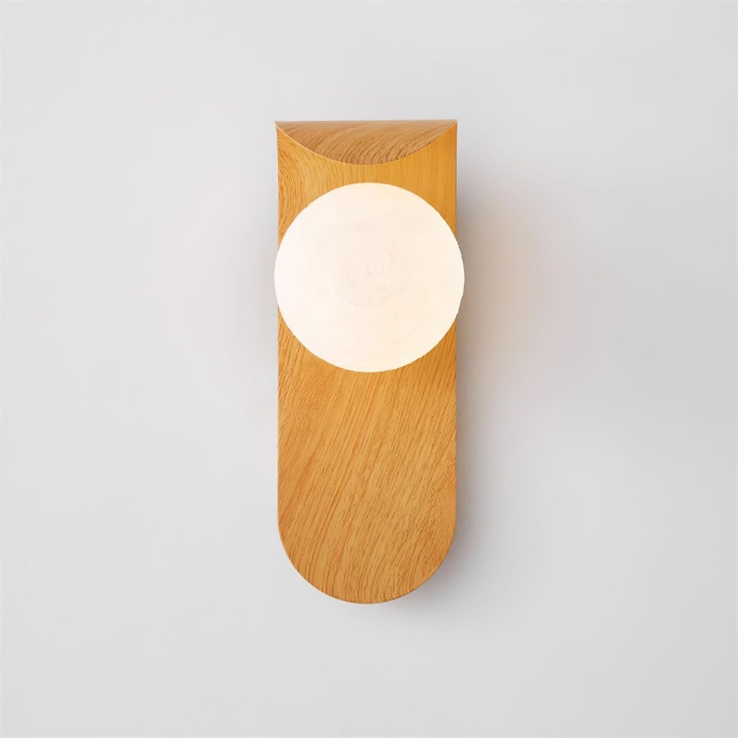 Garduru Light – Retro Holz-Acrylglas LED Wandleuchte