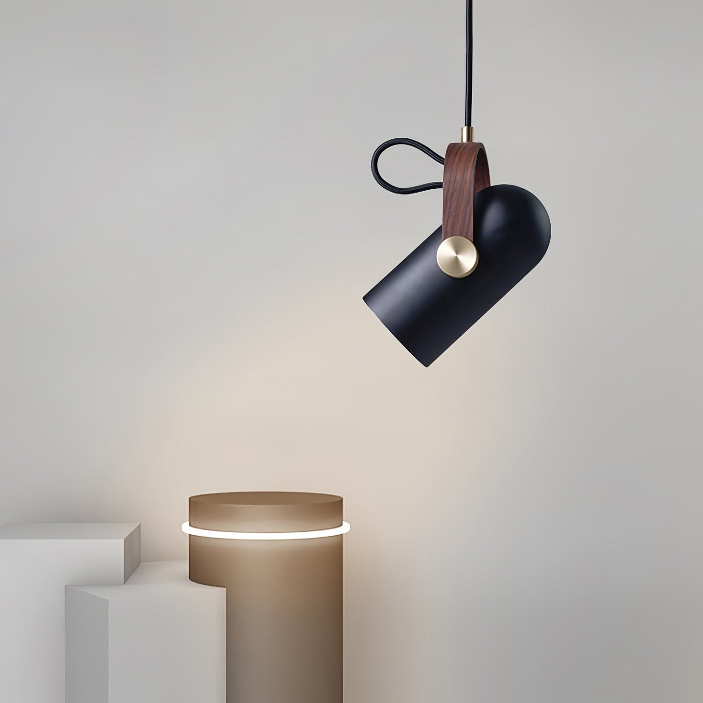 Industrielle Aufhängung Karronade - Lampen-Design Marine aus Metall und Eisen für Wohnzimmer und Büro