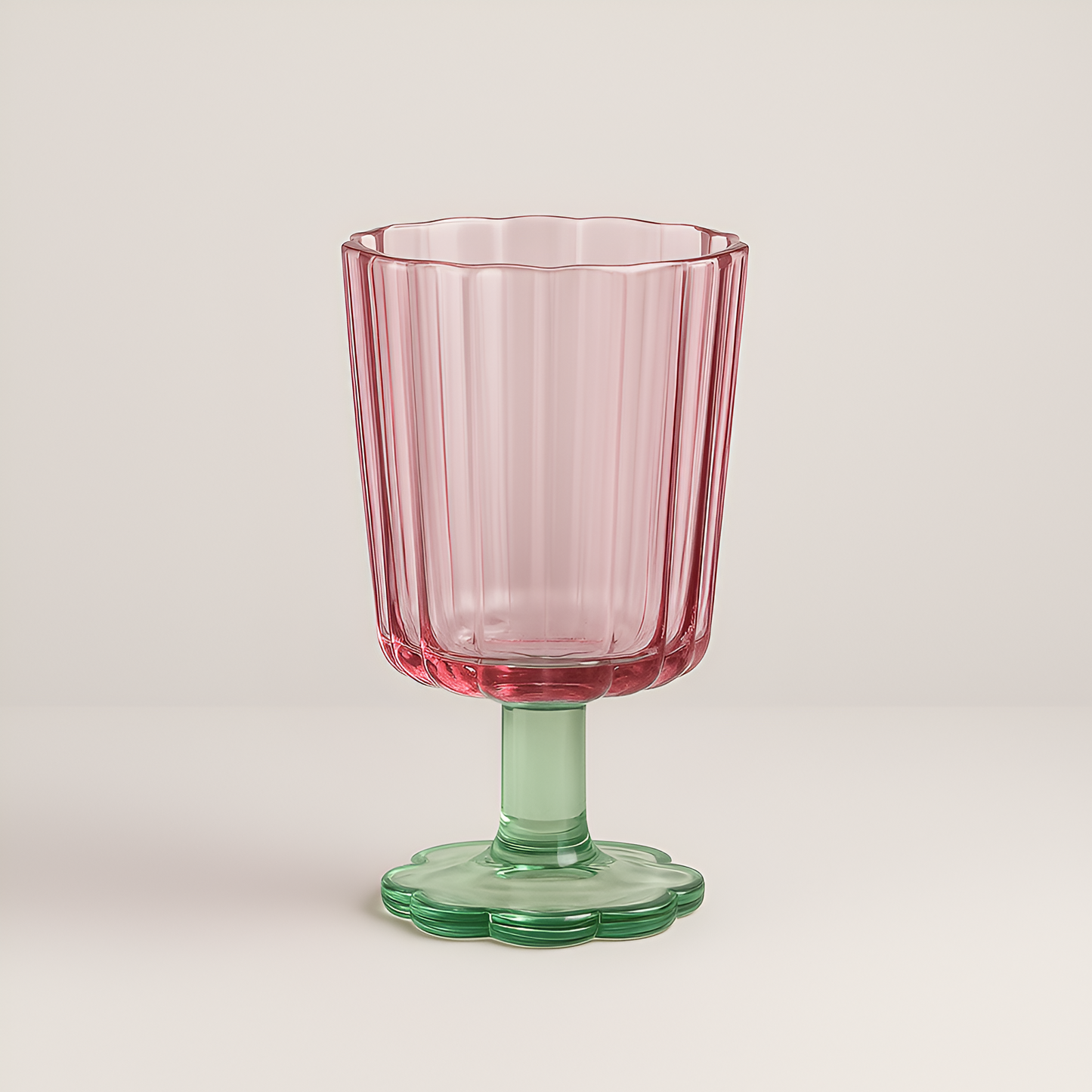 Vintage Französischer Stil Blumenglas