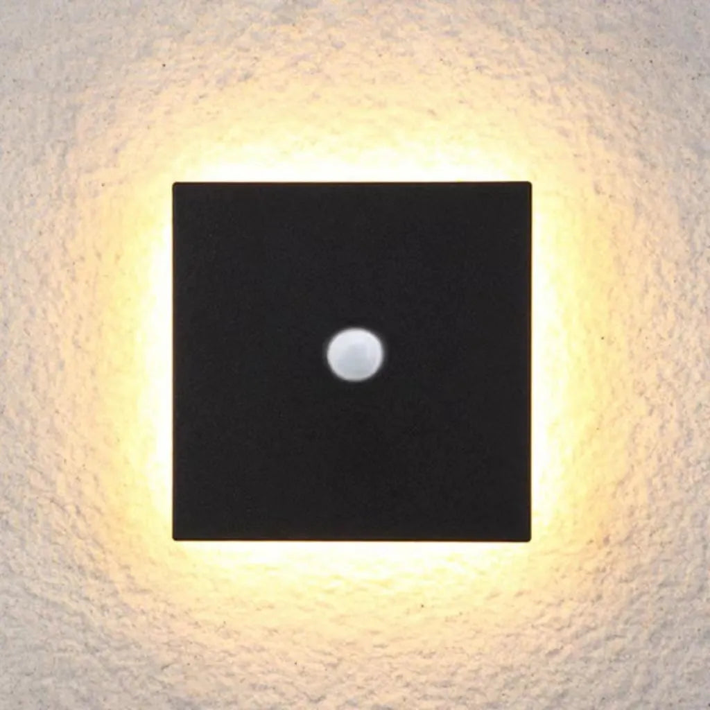 Wandleuchte Modern Schwarz Außen LED Lampe