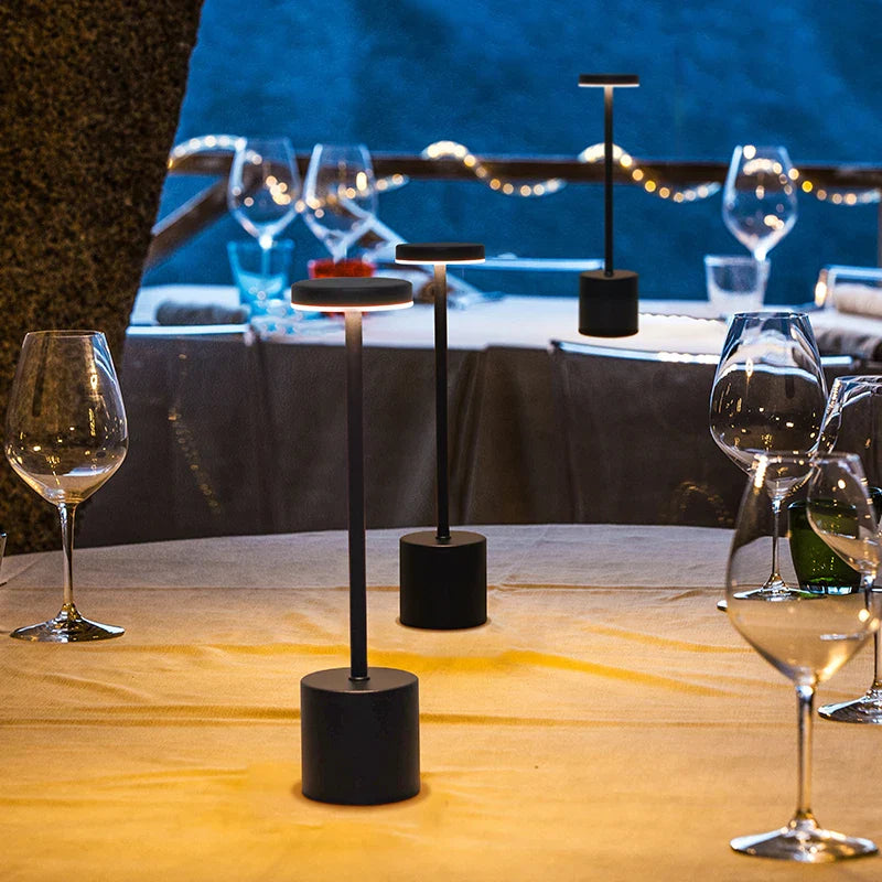 LumeElegance - Touch Sensor Wiederaufladbare LED Tischlampe