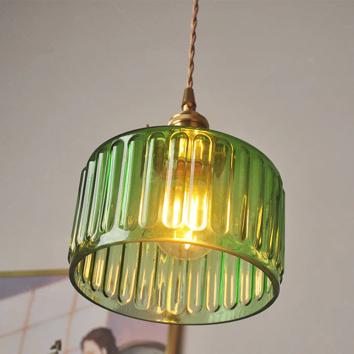 Garduru | Vintage-Hängelampe aus Kristall