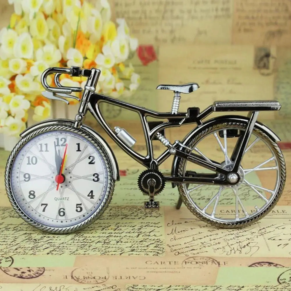 Kreativer Retro-Fahrradwecker – Vintage-Stil – Kunststoff
