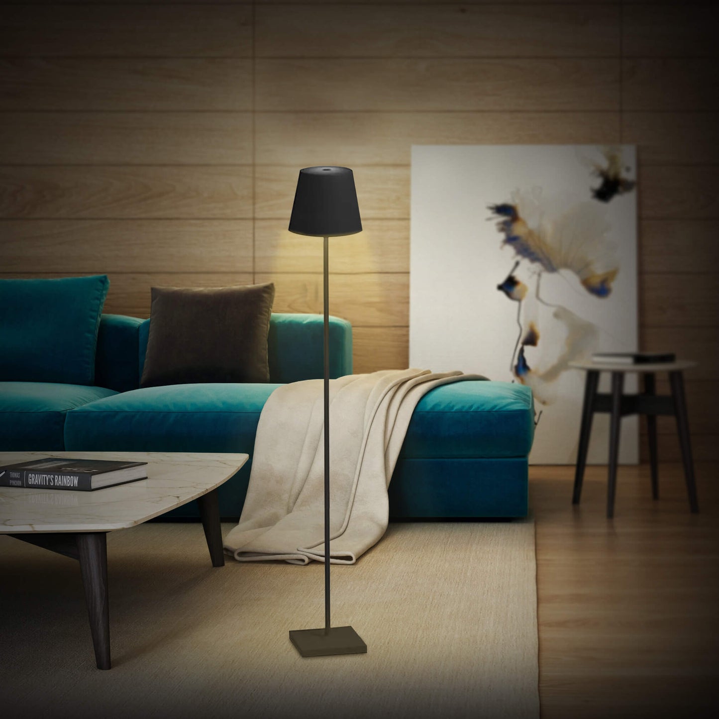 Royaleva Kabellose Stehlampe – Elegante Moderne Wasserdichte LED-Beleuchtung für Zuhause & Büro