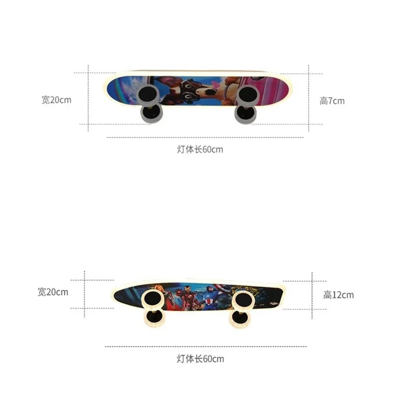 LED Skateboard Licht für stilvolles Nachtfahren und Sicherheitsverbesserung