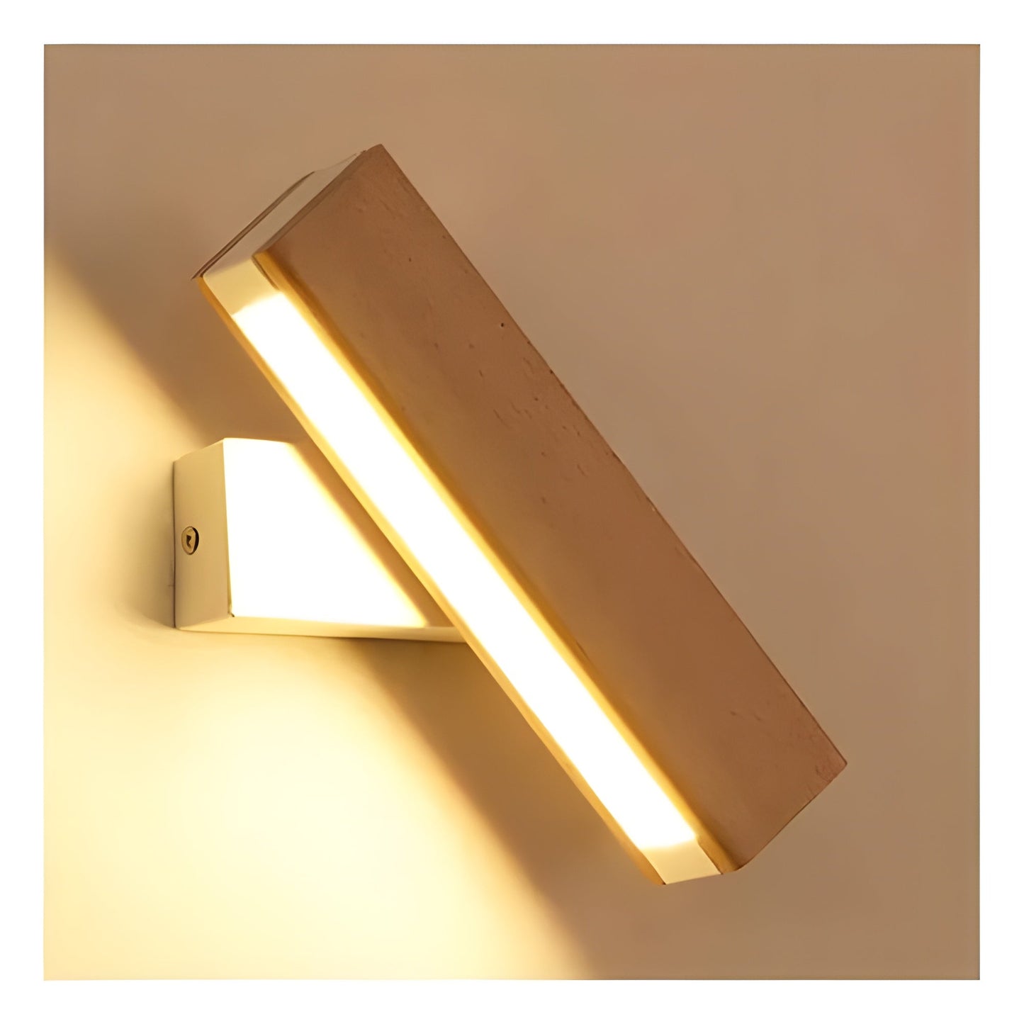 NordLume - Minimalistische Holz-Wandleuchte