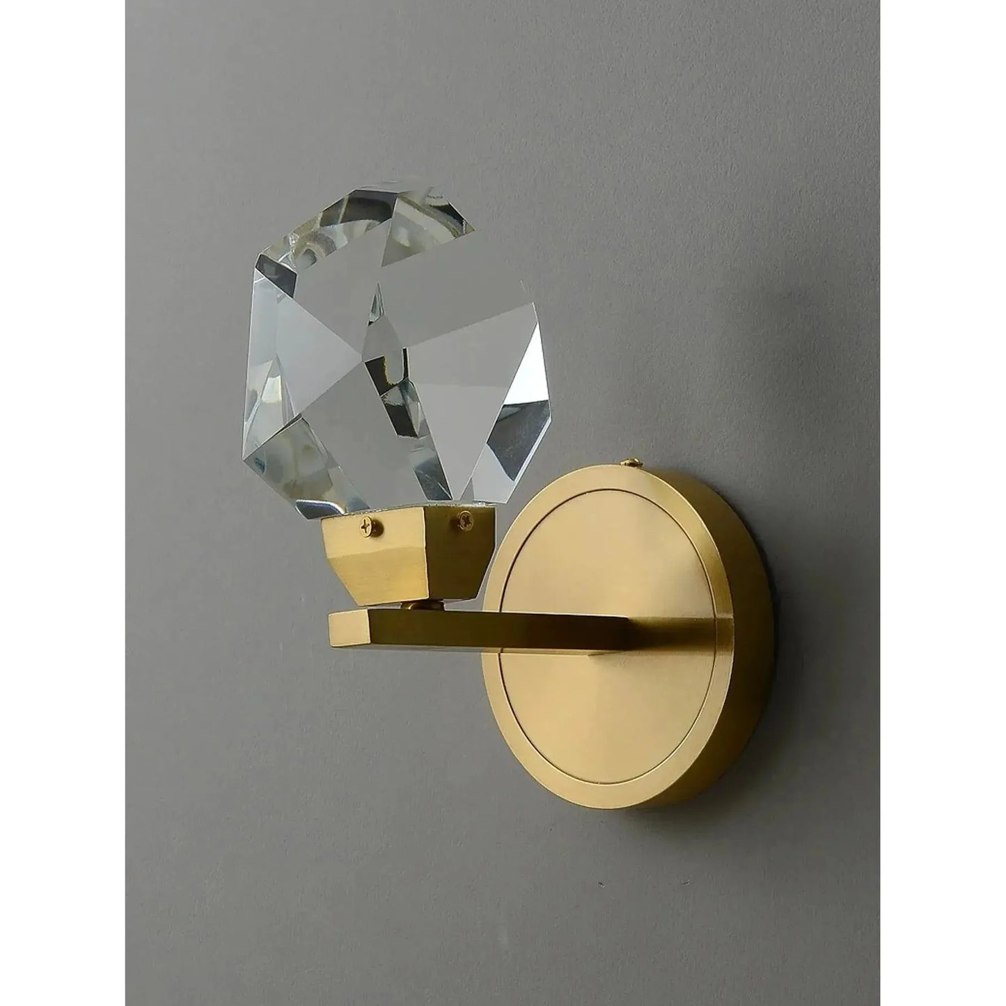 Garduru Light - Luxus Moderne Gold Kristall LED Wandleuchte
