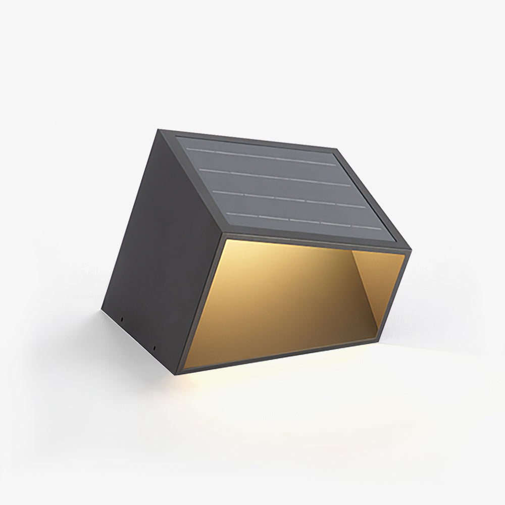 Solar Außenlampe Cube Garden - Kompakt und Widerstandsfähig LED-Beleuchtung für Ihren Garten