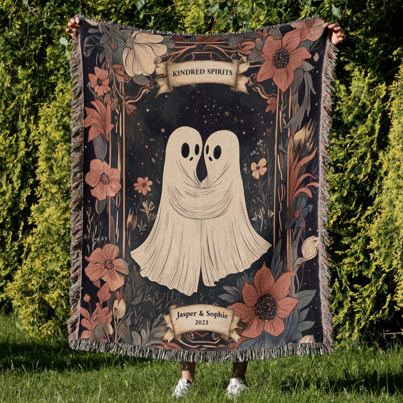 Benutzerdefinierte Kindred Spirits Geist Gewebte Decke