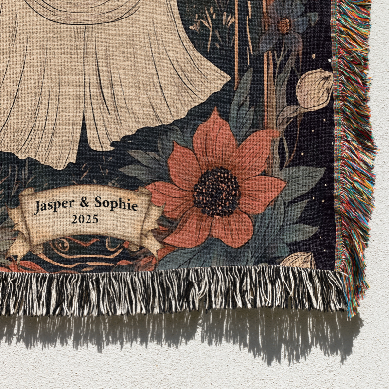 Benutzerdefinierte Kindred Spirits Geist Gewebte Decke