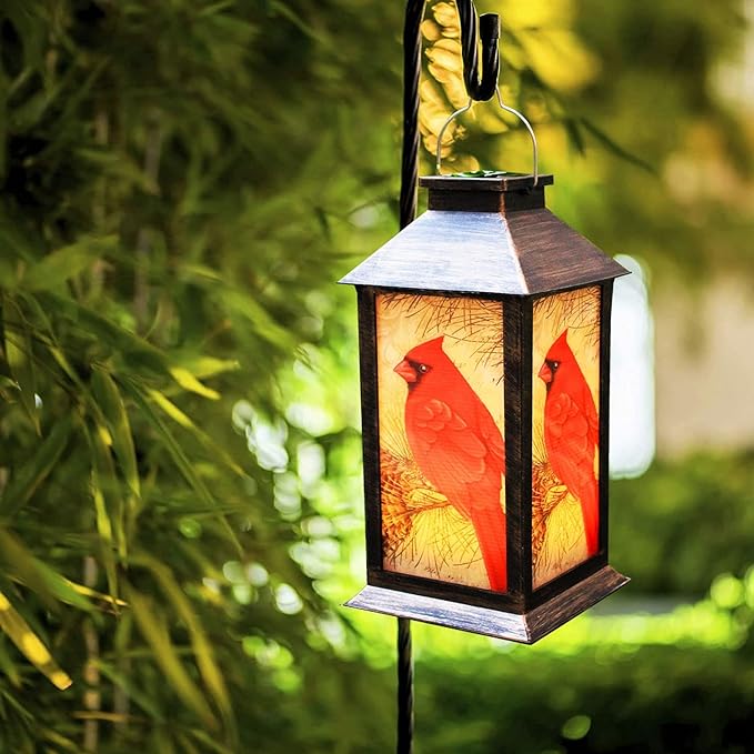 Sonnenlaterne CardinalGlow – Warm & Elegante Außenbeleuchtung
