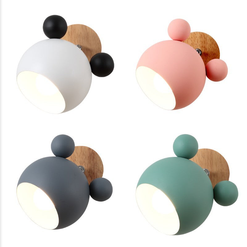 GlowMickey - Nordische Wandleuchte für Kinderzimmer