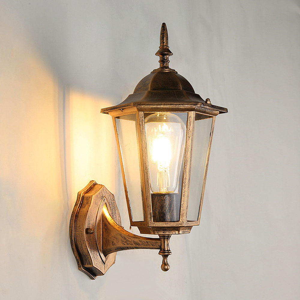 Garduru Glas Außenwandleuchte – Vintage-Charme mit moderner Langlebigkeit