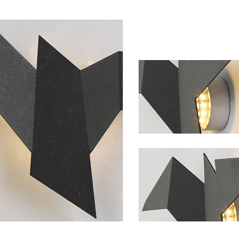 Garduru Iron Bird Wandlampe – Künstlerische LED-Wandlampe für einzigartige Innenräume