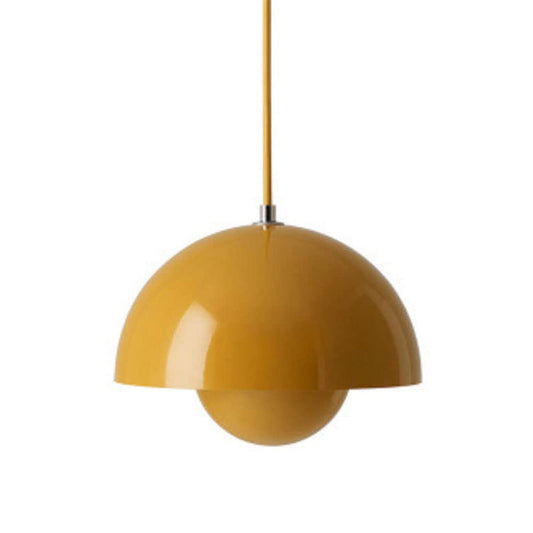 Suspension Auroraglo V2 - Moderne Lampe in Form von Blumentopf für Schlafzimmer, LED-Beleuchtung, Skandinavisches Design