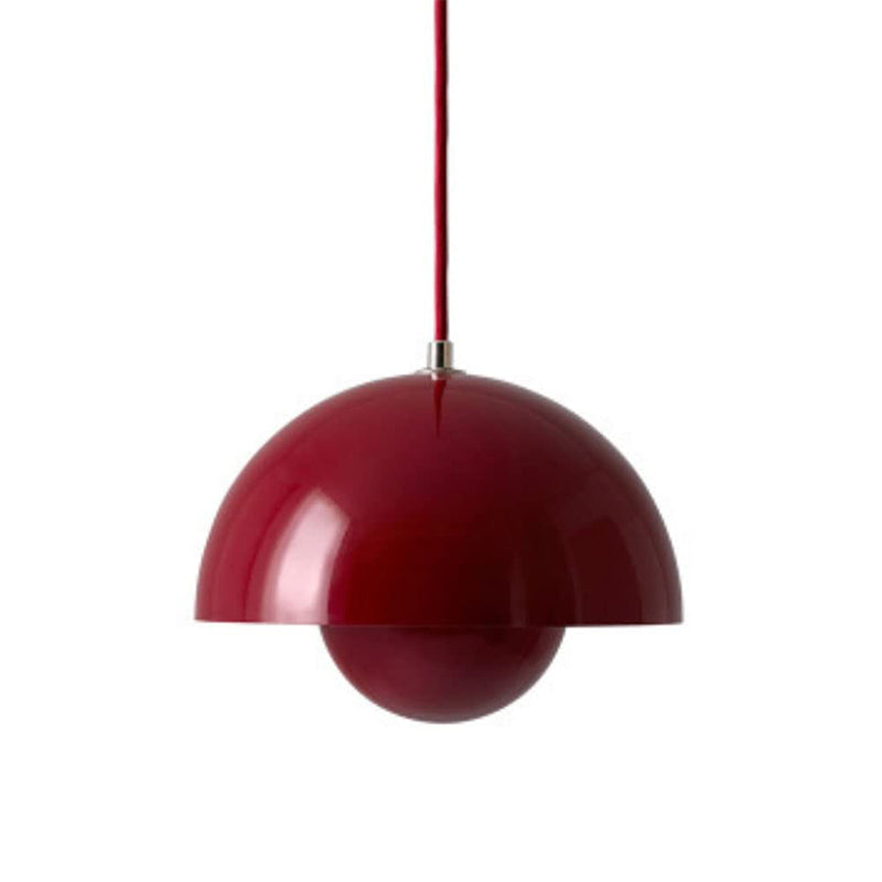 Suspension Auroraglo V2 - Moderne Lampe in Form von Blumentopf für Schlafzimmer, LED-Beleuchtung, Skandinavisches Design