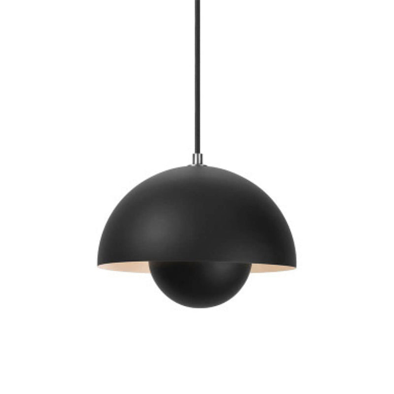 Suspension Auroraglo V2 - Moderne Lampe in Form von Blumentopf für Schlafzimmer, LED-Beleuchtung, Skandinavisches Design