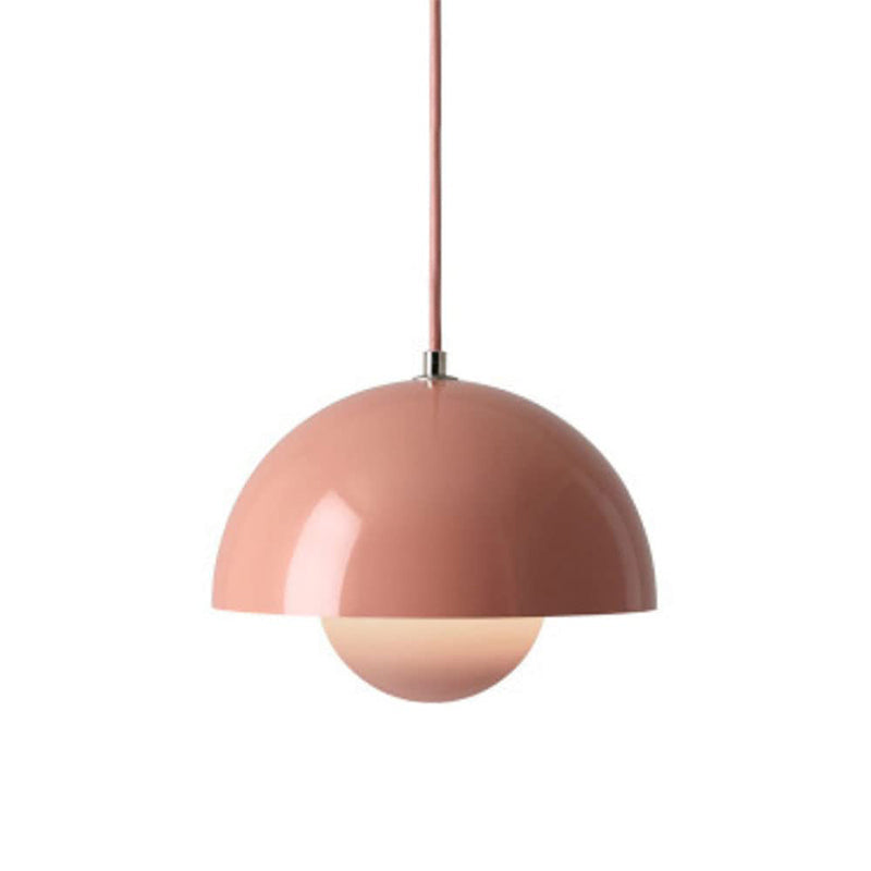 Suspension Auroraglo V2 - Moderne Lampe in Form von Blumentopf für Schlafzimmer, LED-Beleuchtung, Skandinavisches Design