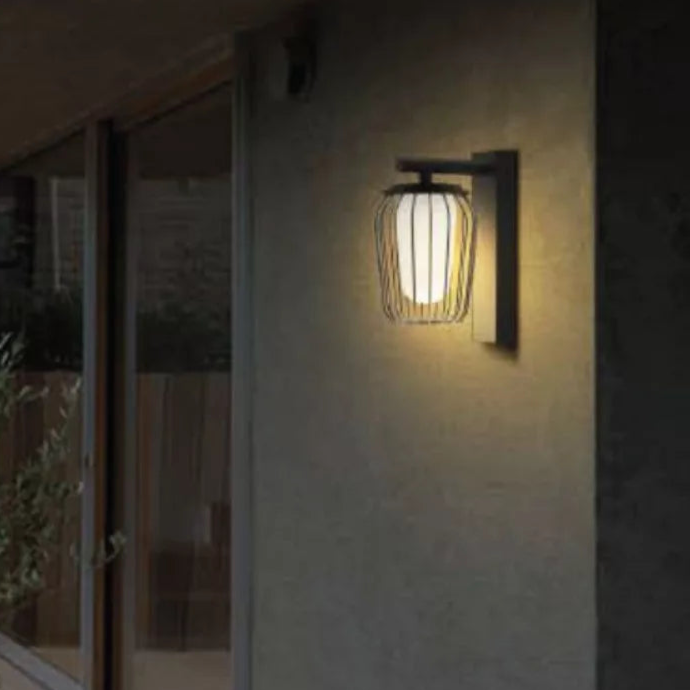 Aluminium Bewegungsmelder Außenlampe für Haus und Garten Sicherheit