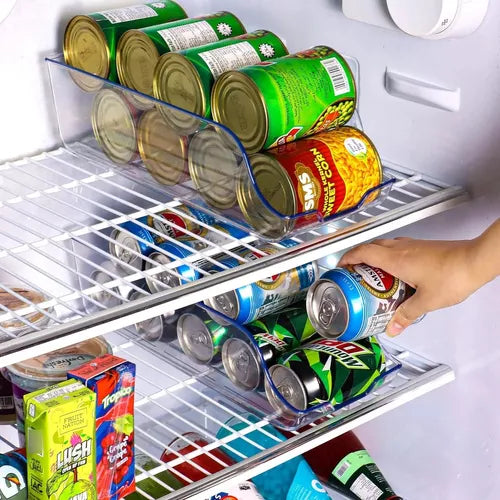 Royelux Soda Dosen Lagerung – Klar Stapelbarer Dosen Spender für Küche & Kühlschrank