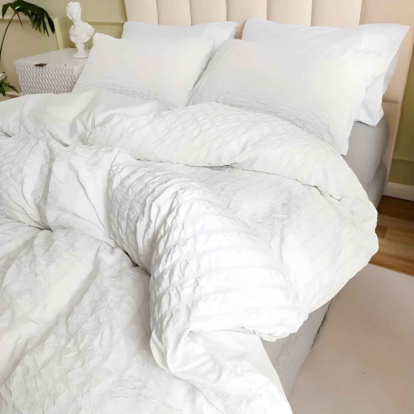 Garduru Duvet – Minimalistisches Knitter-Design Bettdecke