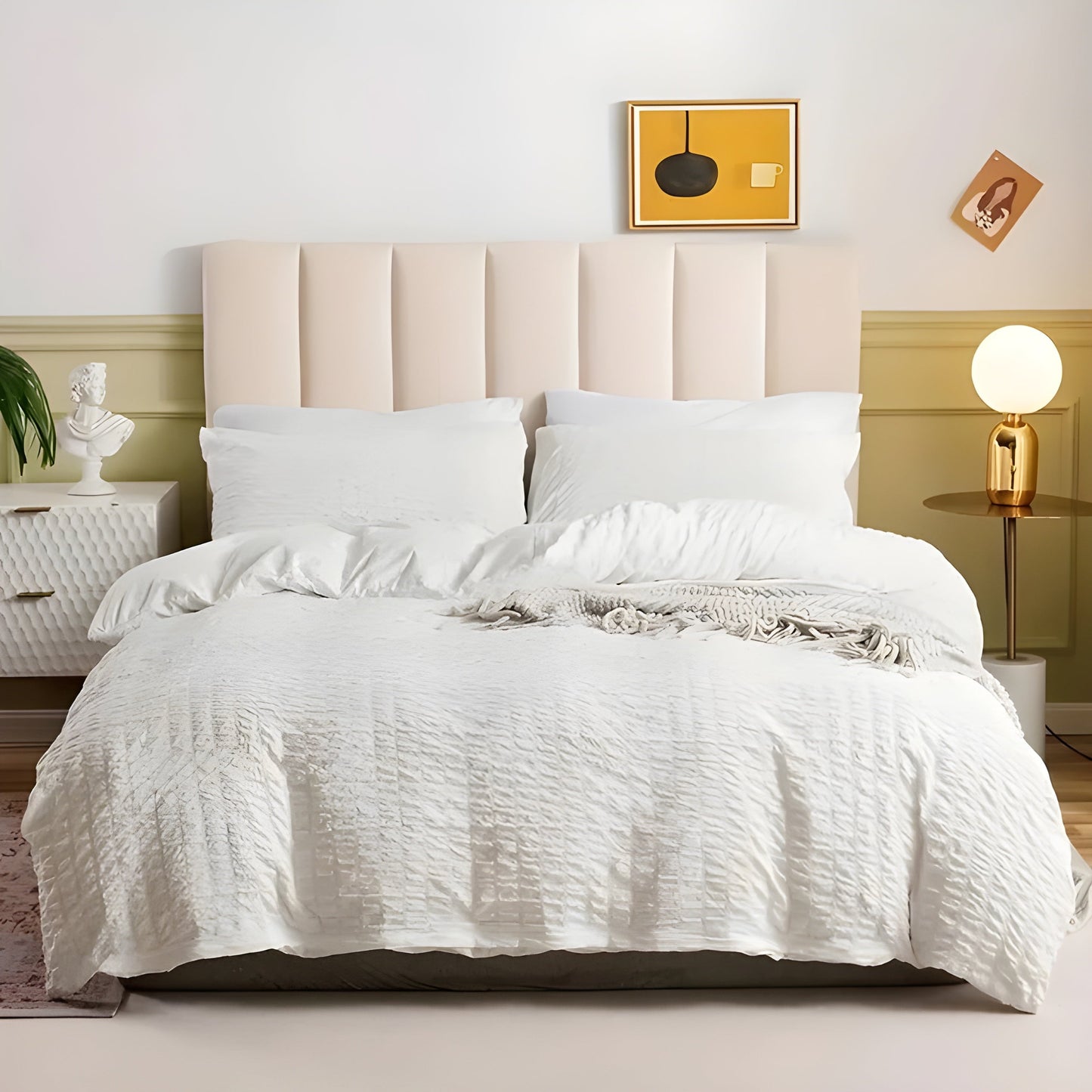 Garduru Duvet – Minimalistisches Knitter-Design Bettdecke