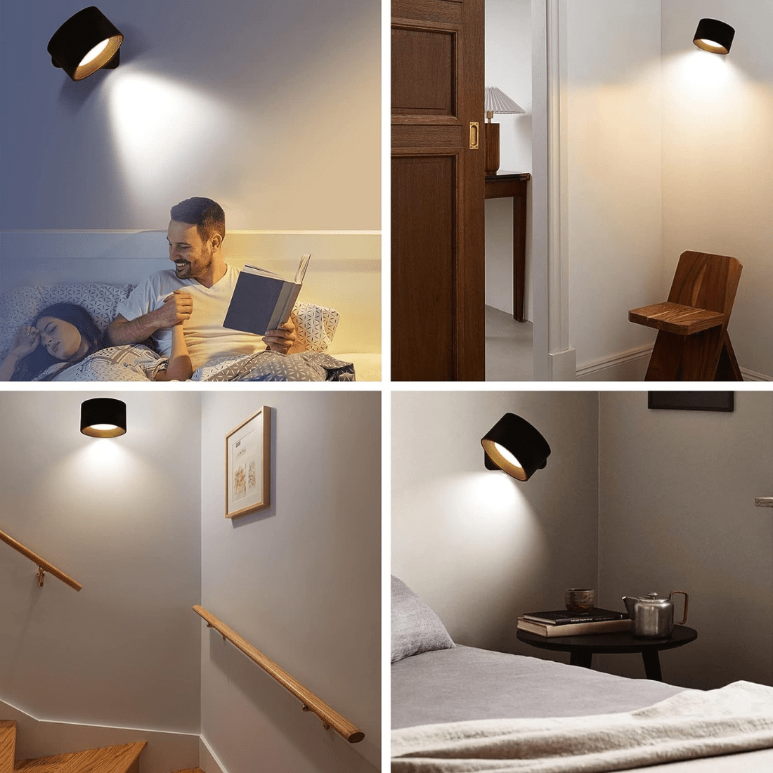 Wandleuchte Drahtlos Wiederaufladbare Moderne LED Lampe