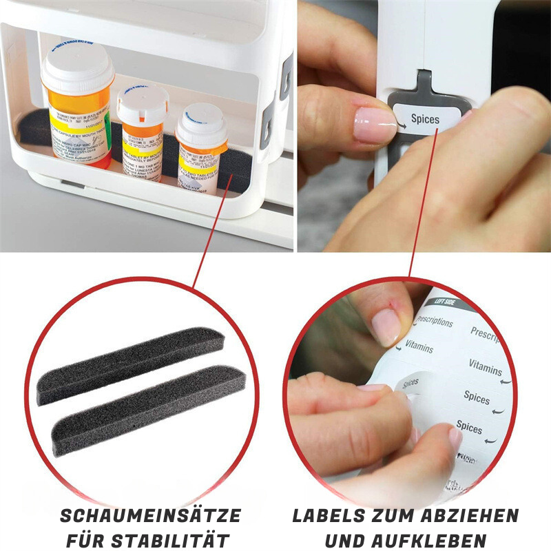 Lieblings-Gewürze-Organizer Ordnung im Schrank
