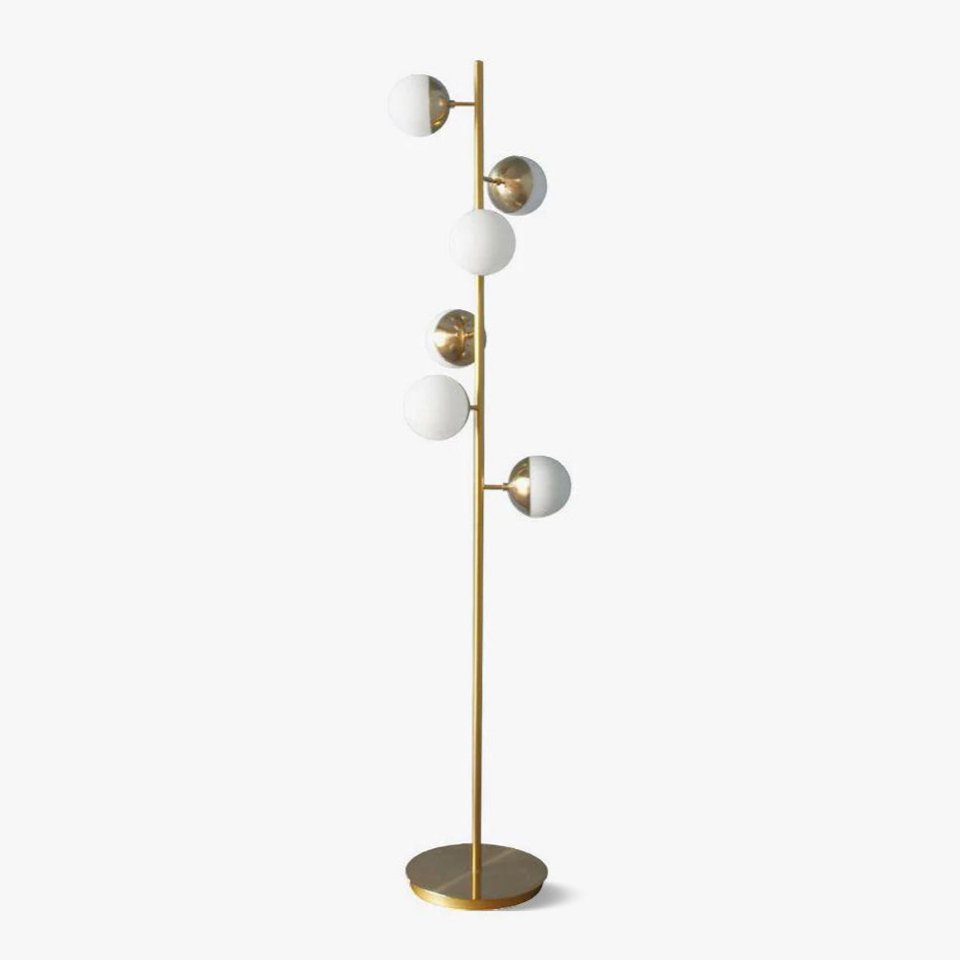 LED Baumlampe Doppler – Moderne Eleganz mit Glas-Kugeln