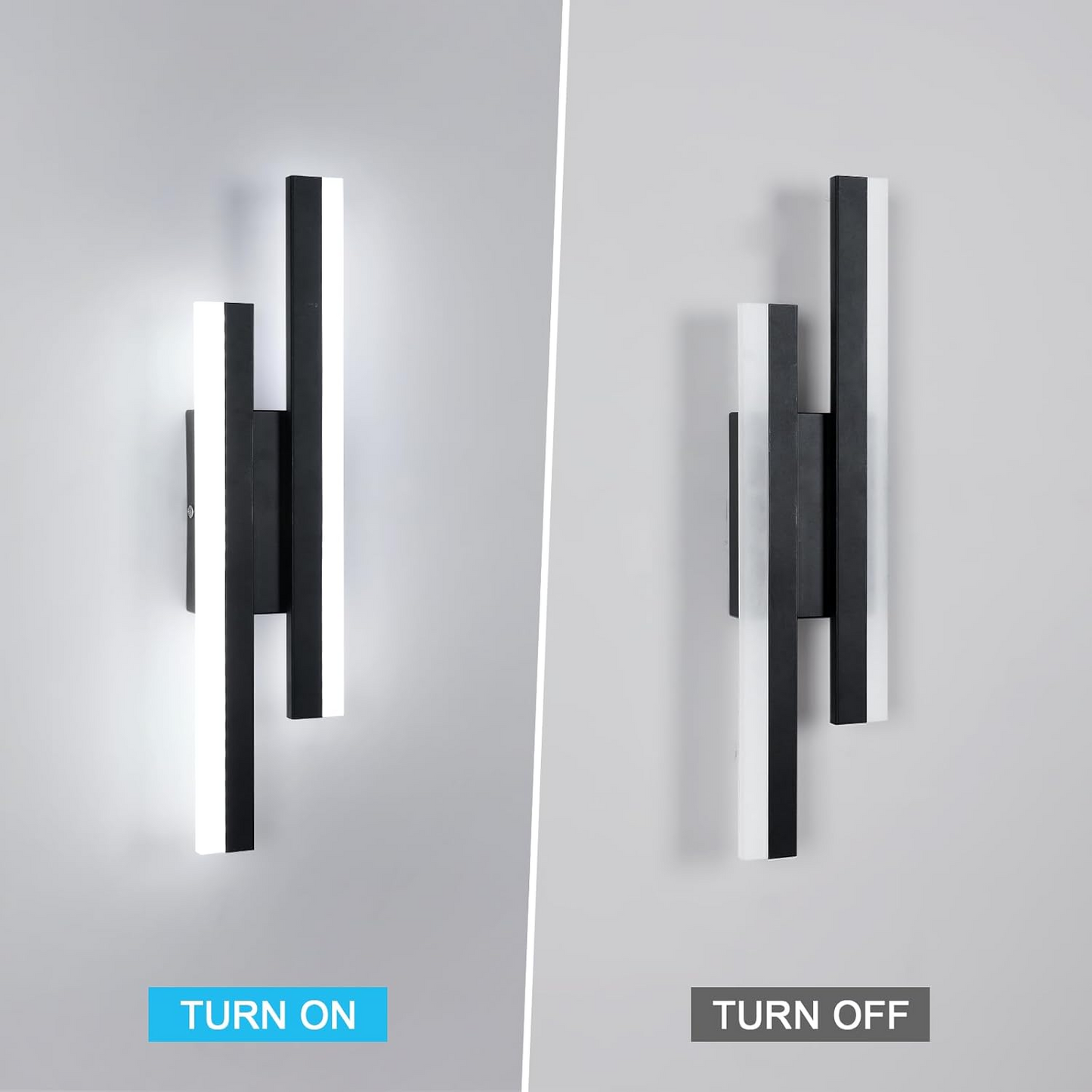 LED Wandlicht Acryl Metall Wandleuchte Beleuchtungskörper