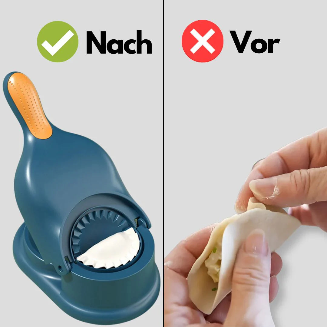 2-in-1 Dumplingmaschine für Teigtaschen und Füllungen