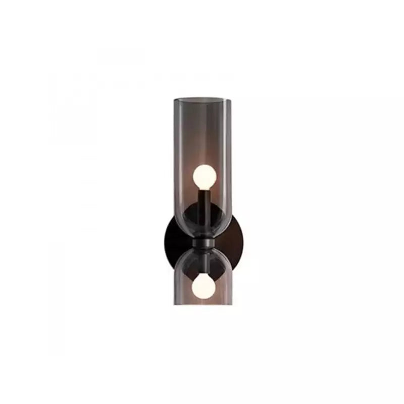 Glas Wandlampe Mit Doppel-Lampe-Design