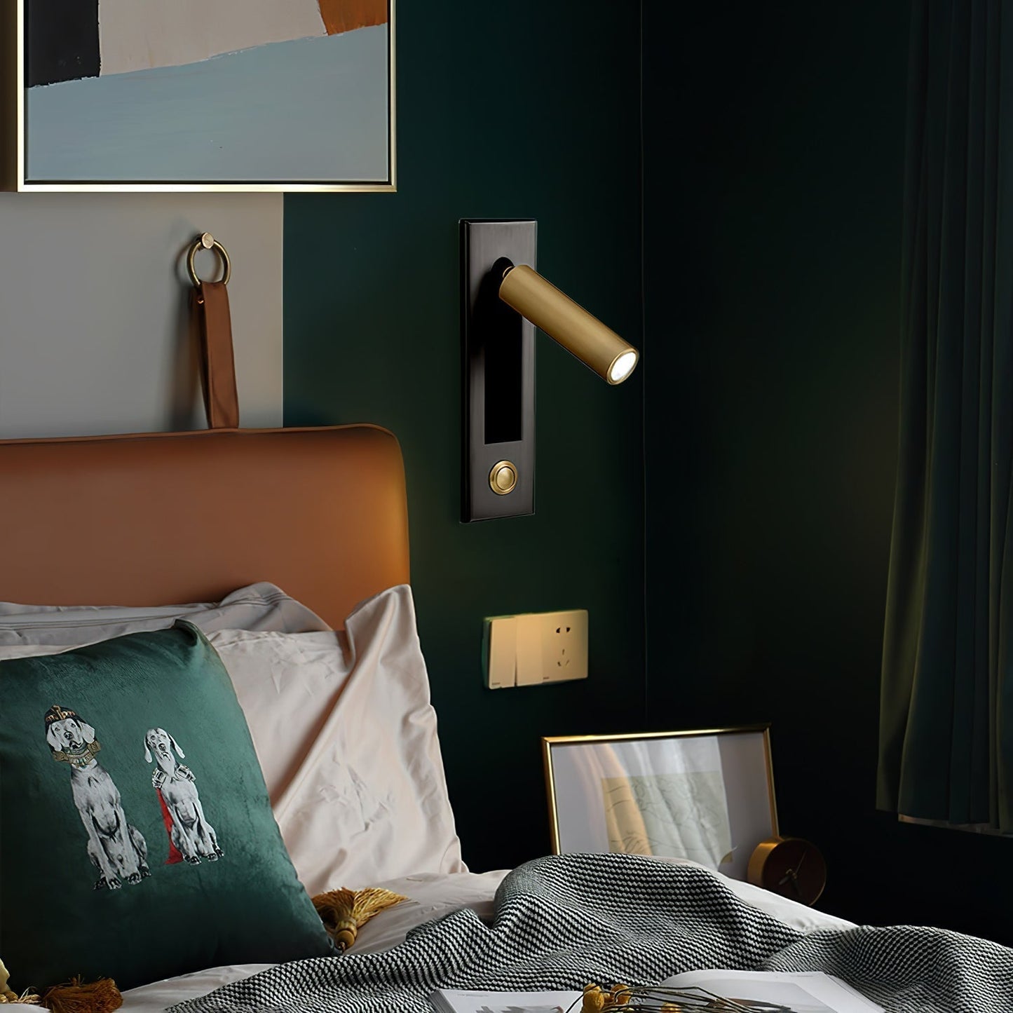 Integrierte LED-Wandleuchte – Moderne und Minimalistische Lampe für Schlafzimmer