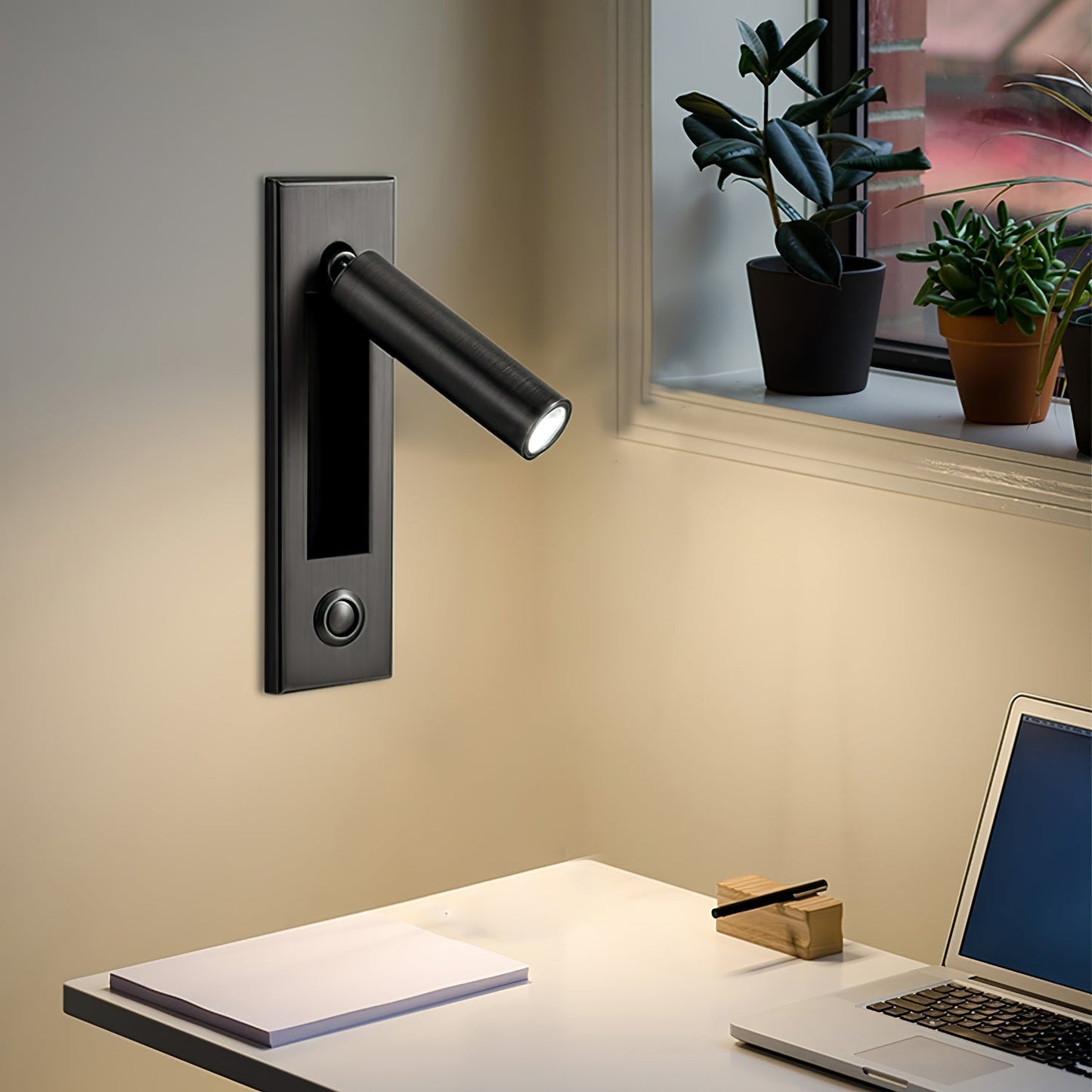 Integrierte LED-Wandleuchte – Moderne und Minimalistische Lampe für Schlafzimmer