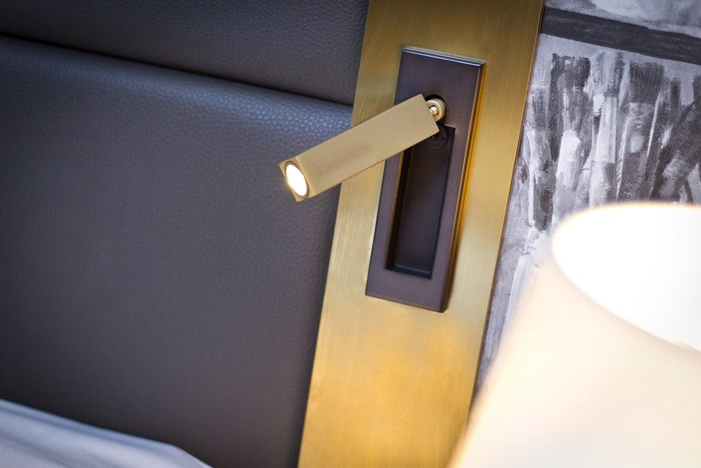 Integrierte LED-Wandleuchte – Moderne und Minimalistische Lampe für Schlafzimmer