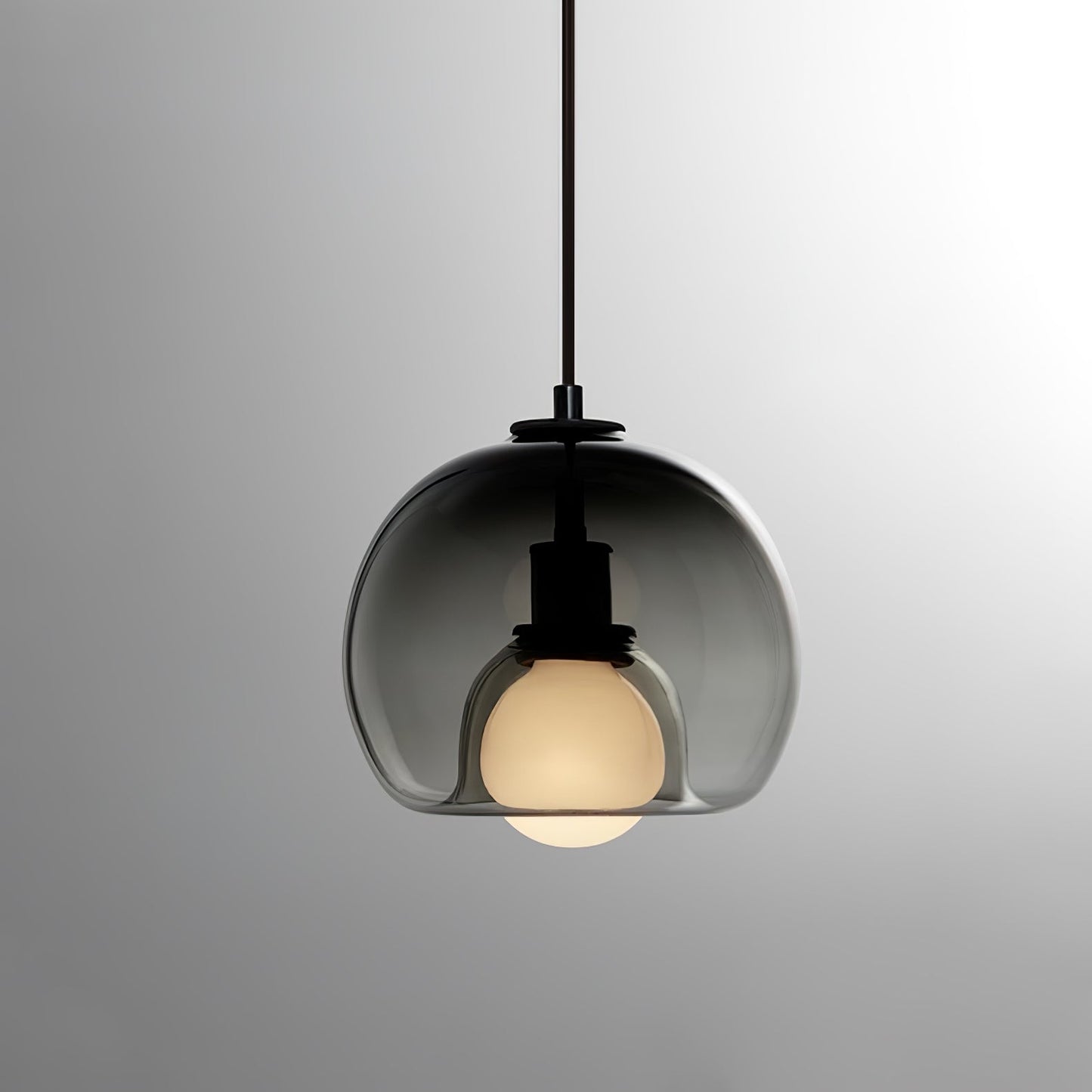 Hängende Lampe Eres - Minimalistisches Design mit diffusem LED-Licht für moderne Räume