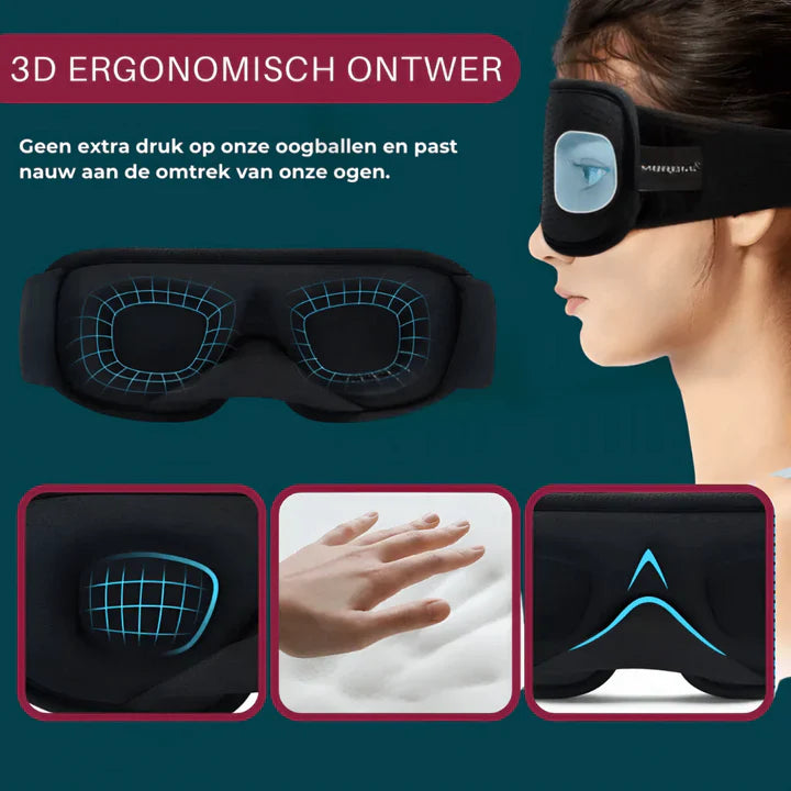 3D konturiertes Schlafmaske
