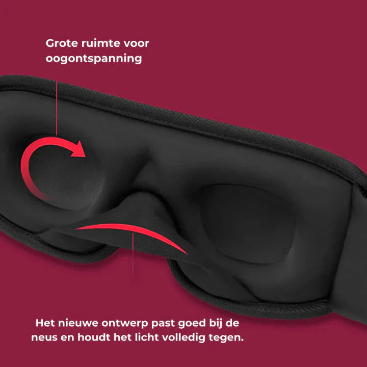 3D konturiertes Schlafmaske