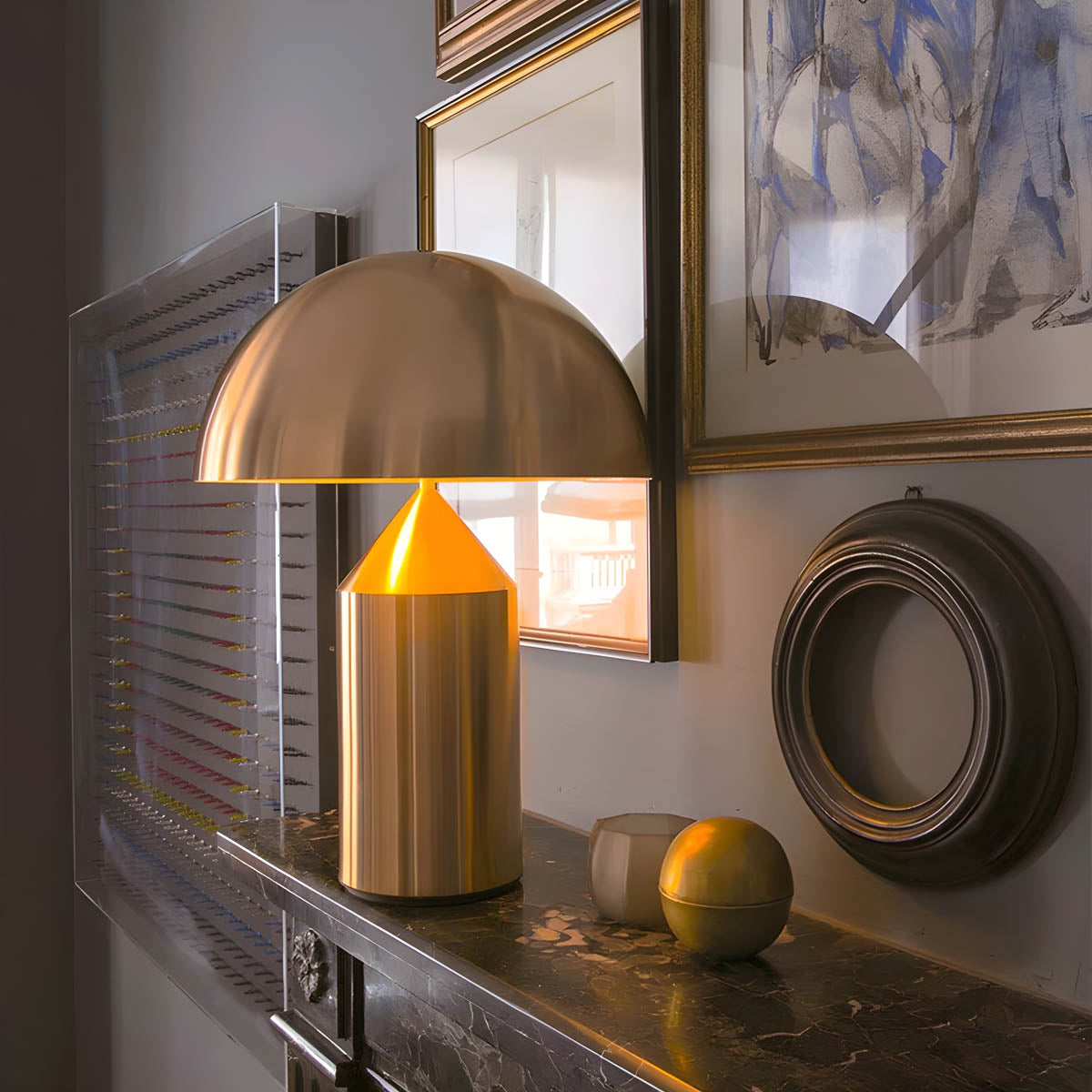 Tischlampe Estilo - Vintage und modernes Design mit LED-Beleuchtung